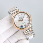 Omega De Ville 32.7MM 2500 Movement Stainless Steel Sapphire Glass Watch